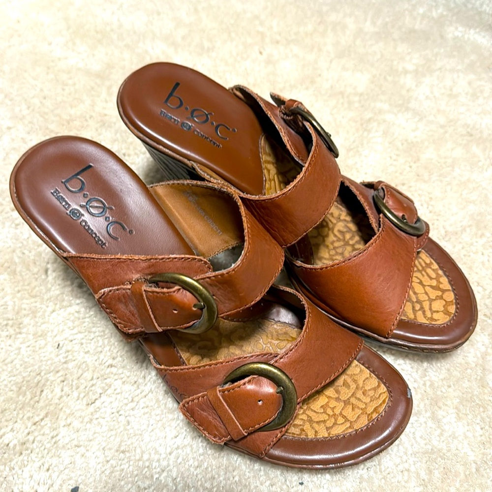 Heeled sandals